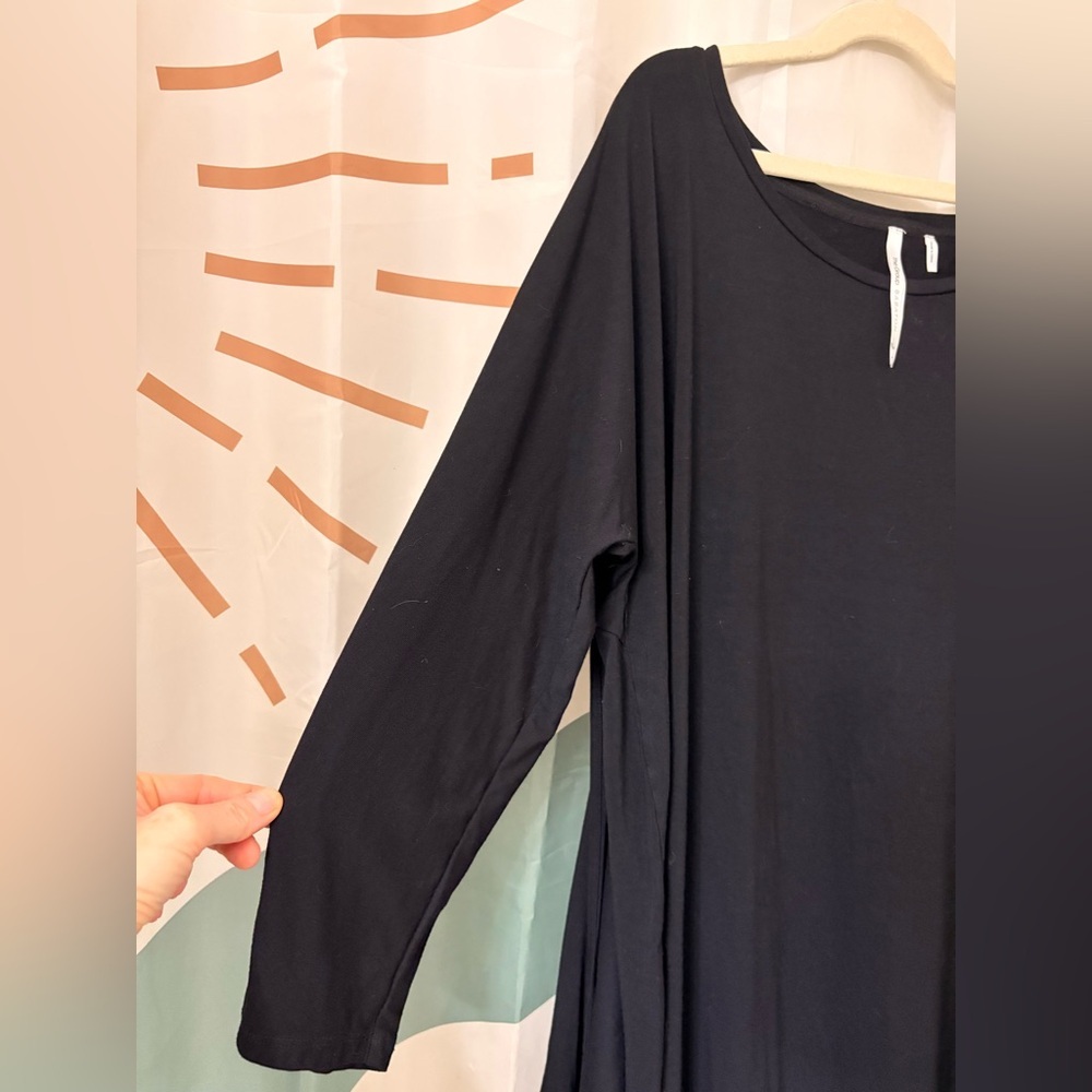 Babaton Black Tie-Front Dress - Picture 5 of 5